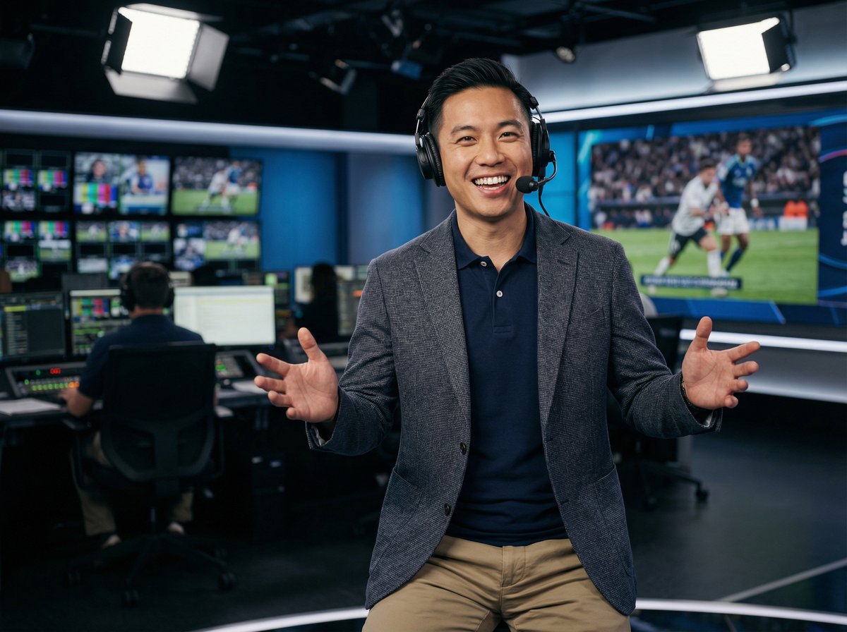 抖荫短视频体育解说张鹏飞